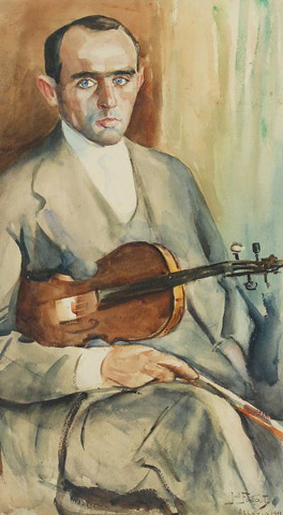 Portret skrzypka, 1911