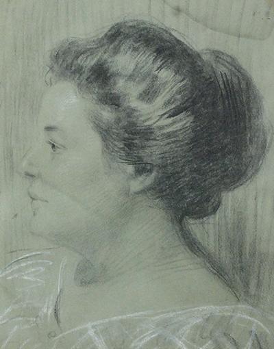 Portret z profilu