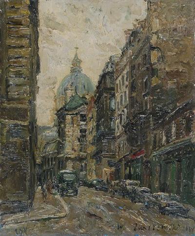 Paryż - Rue Cujas, 1964