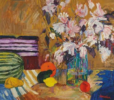 Różowe kwiaty, 1997