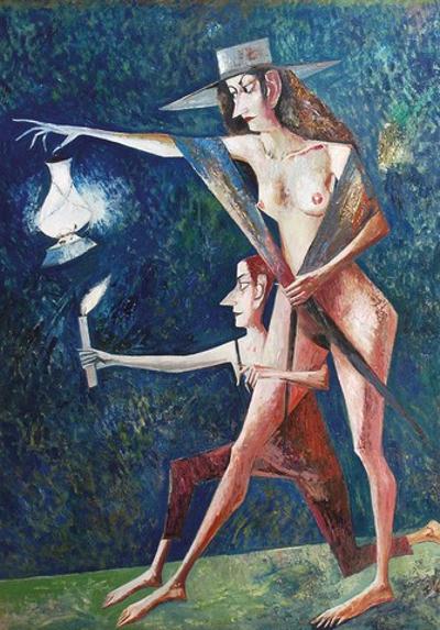 Ilustracja do „Mistrza i Małgorzaty” Michaiła Bułhakowa, 2003