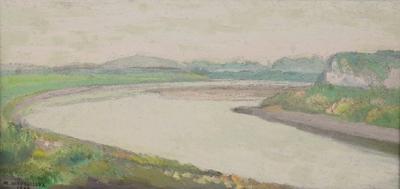 Wisła w okolicach Tyńca, 1932