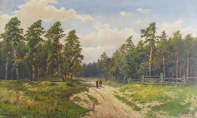 Powrót z miasta, 1906