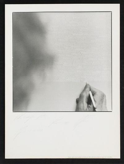 Roman Opałka przy pracy, 1993