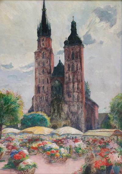 Targ na kwiaty - Krakowski rynek