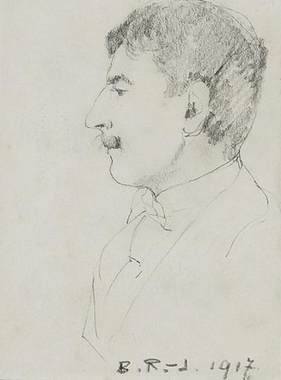 Portret męski, 1917