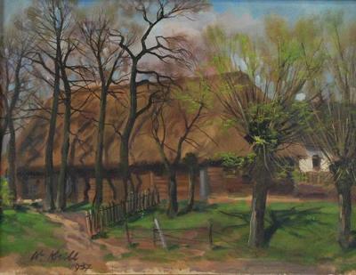 Wierzby wiosną, 1937