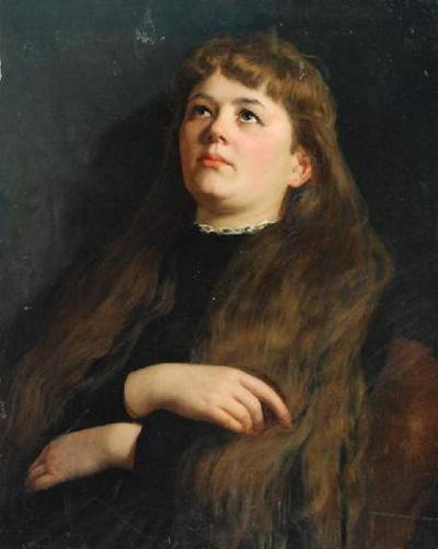 Portret młodej kobiety
