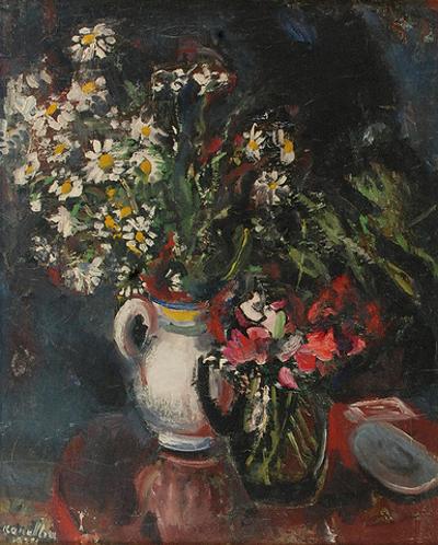 Wazony z kwiatami, 1934