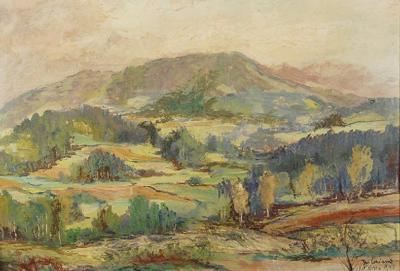 Pejzaż z okolic Wisły, 1944