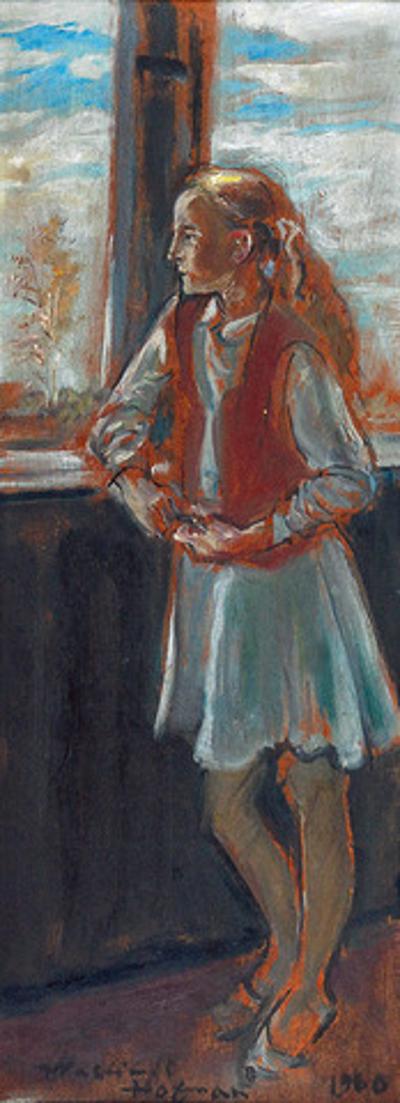 Dziewczyna przy oknie - Melancholia, 1960