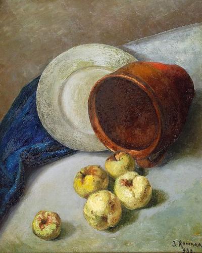 Martwa natura z jabłkami, 1930