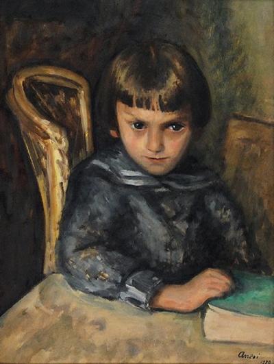 Portret chłopca, 1920