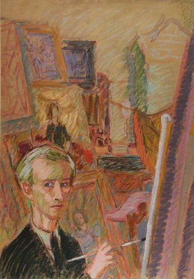 Artysta w pracowni, 1943