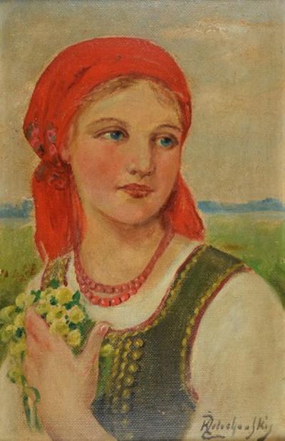 Dziewczyna z kaczeńcami