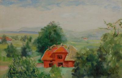 Kalwaria - pejzaż zabudowany