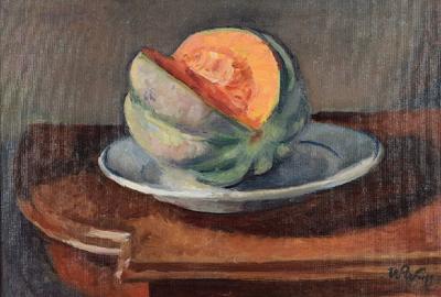 Martwa natura z melonem, ok. 1930