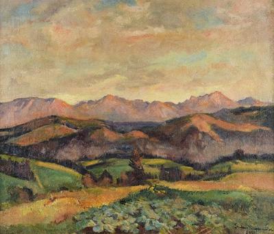 Widok na Tatry, 1932