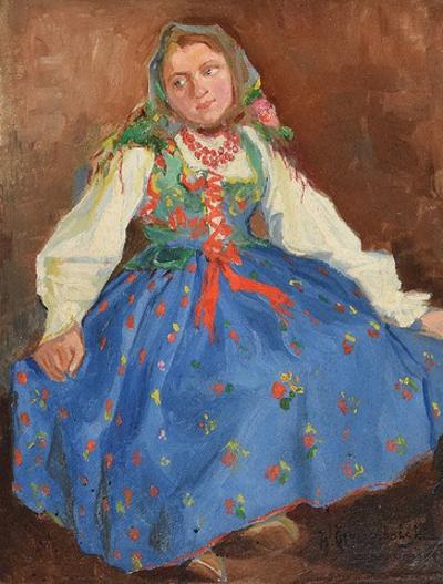 Młoda góralka, 1921