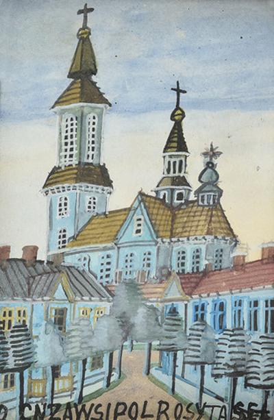 Widok na kościół