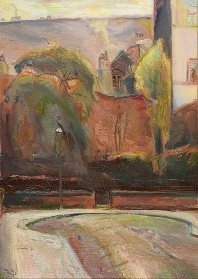 Pejzaż miejski, 1932