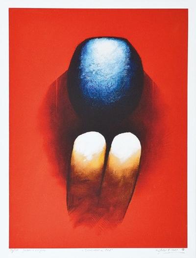 Loneliness in red, 2001