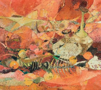 Martwa natura - Oranż, 1971