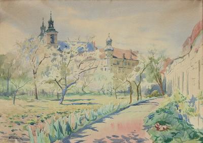 Kościół na Skałce w Krakowie, ok. 1930