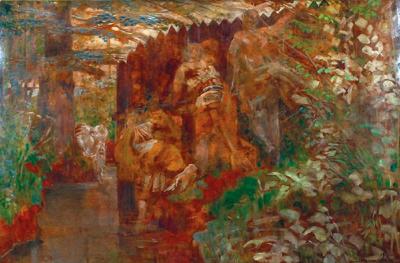 W poświacie księżycowej (Grodzisko), 1913