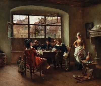 Scena we wnętrzu, 1887