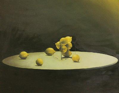 Martwa natura z cytrynami