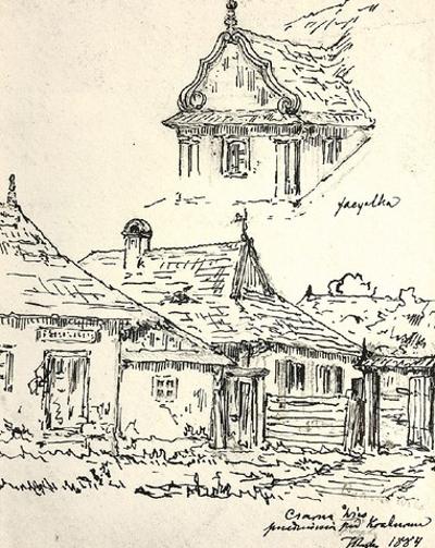Czarna Wieś, 1884