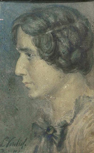 Portret z profilu, 1911