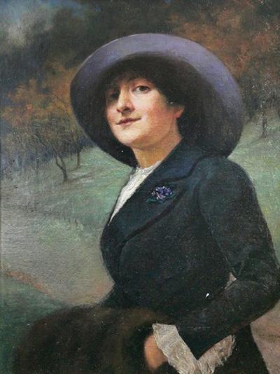 Portret żony - Jadwiga Zaleska-Mazurowska