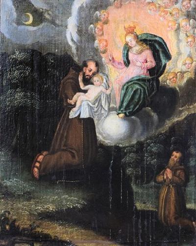 Święty Antoni, 1 ćw. XVII w.