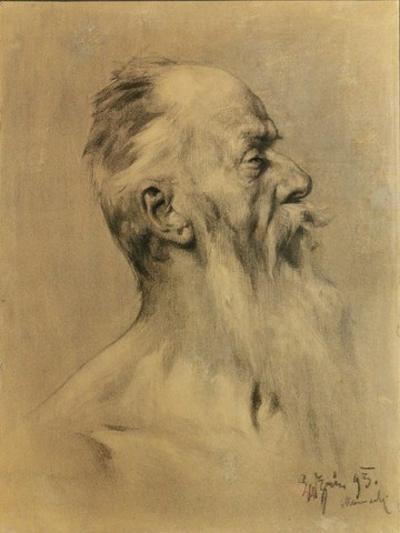 Głowa starego mężczyzny, 1893
