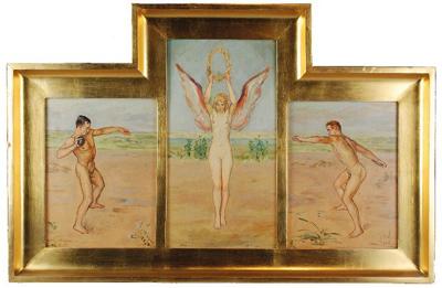 Graecia rediviva - tryptyk, 1929