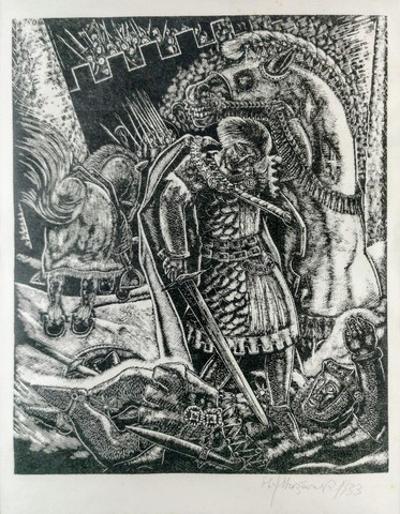 Parsifal tryumfujący nad Kingronem, 1933