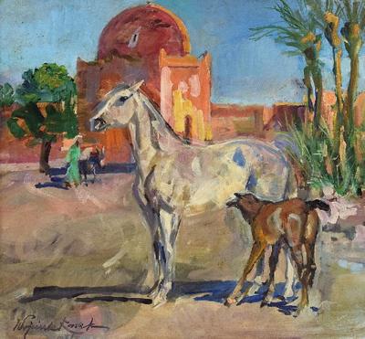 Z moich wrażeń - Motyw z Maroka, 1936