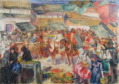 Targ huculski, ok. 1920