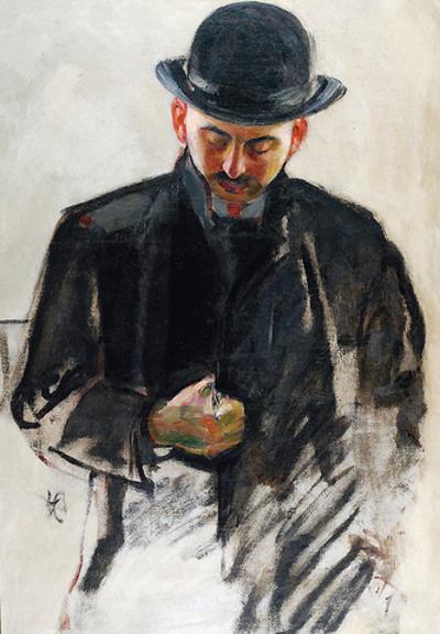 Mężczyzna w meloniku, ok. 1907