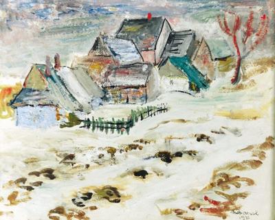 Zima w górach - Roztopy, 1935