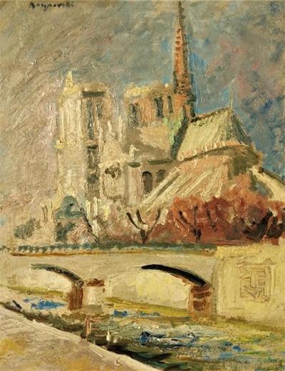 Katedra Notre Dame w Paryżu, przed 1939