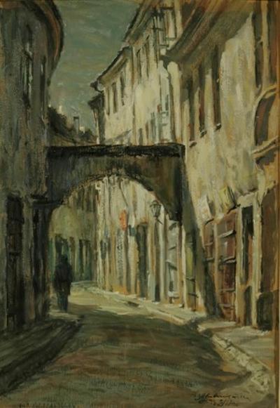 Wileńska uliczka, ok. 1938
