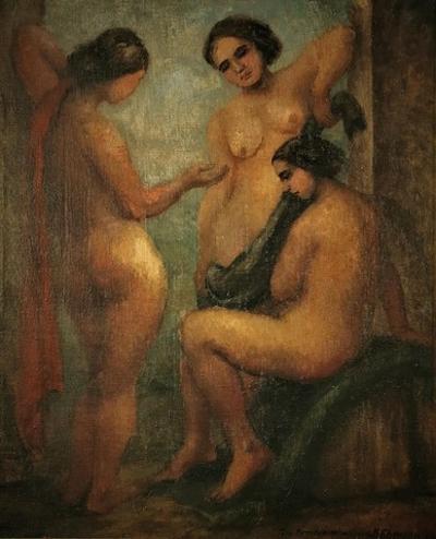 Kąpiące się, ok. 1935