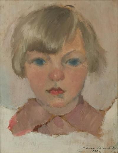 Portret córeczki, 1929