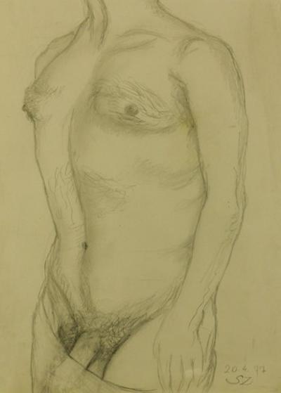 Akt męski, 1977