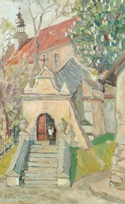 Klasztor Franciszkanów w Kazimierzu Dolnym, 1947