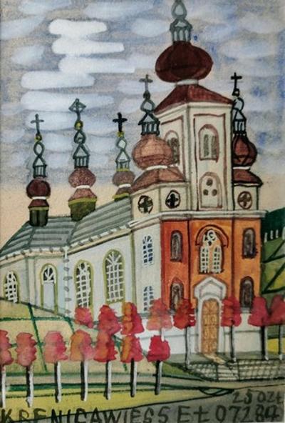 Widok na kościół