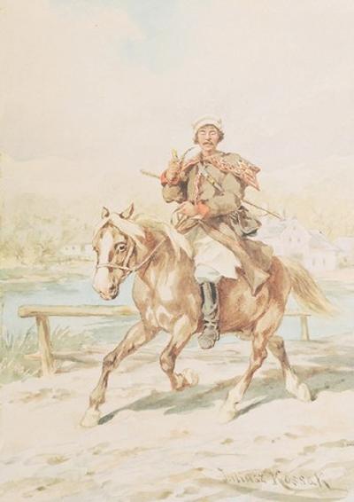 Posłaniec wiejski, ok. 1895